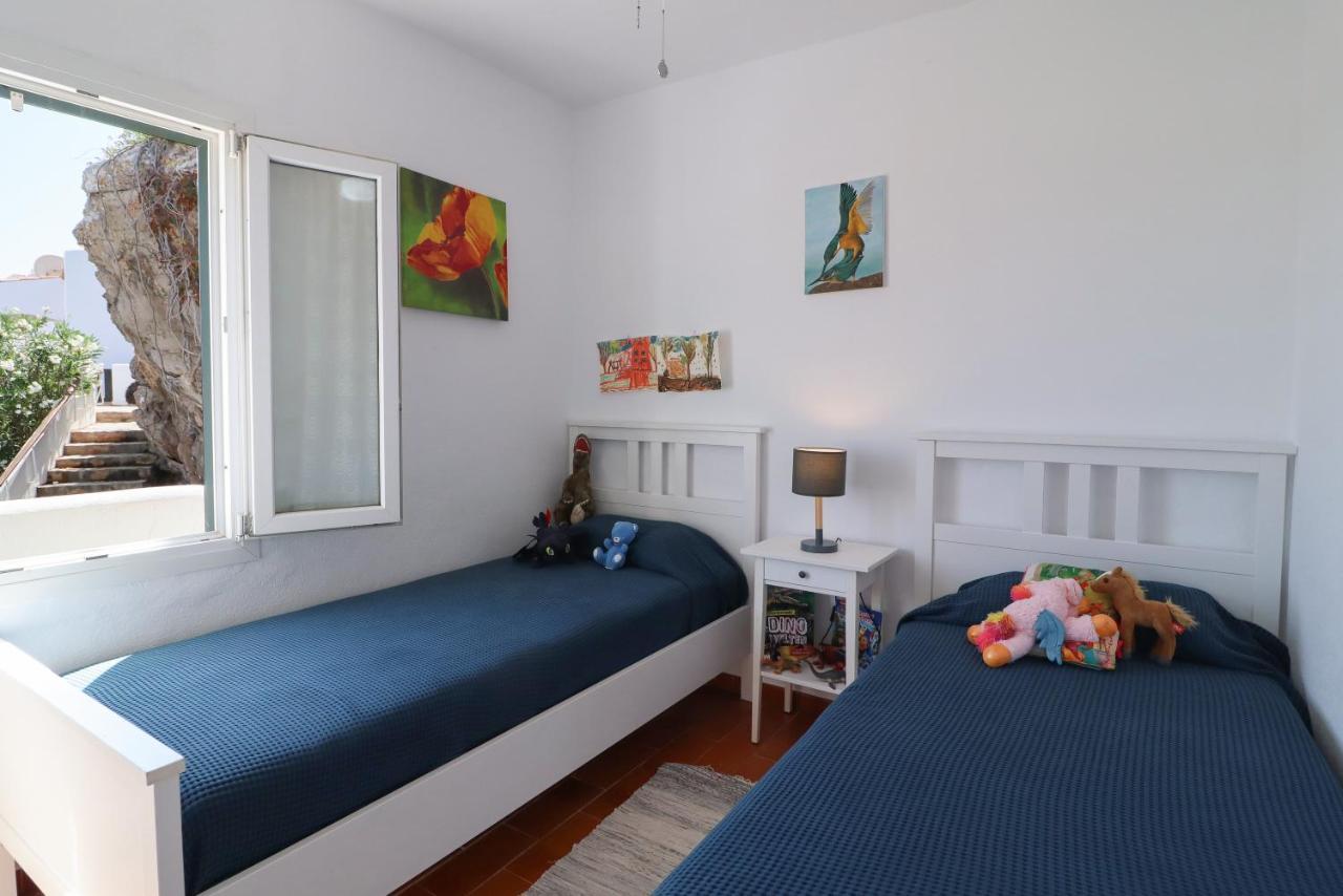 Belvedere, Family-Friendly, Nice, First-Line Apartment With Stunning Beach And Sea Views,Ac Arenal d'en Castell Exterior foto