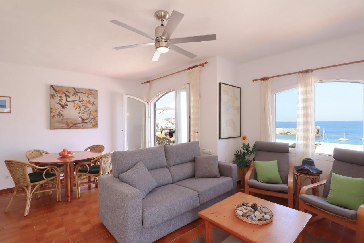 Belvedere, Family-Friendly, Nice, First-Line Apartment With Stunning Beach And Sea Views,Ac Arenal d'en Castell Exterior foto