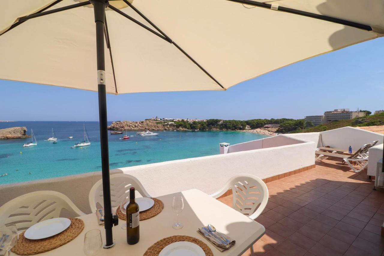 Belvedere, Family-Friendly, Nice, First-Line Apartment With Stunning Beach And Sea Views,Ac Arenal d'en Castell Exterior foto