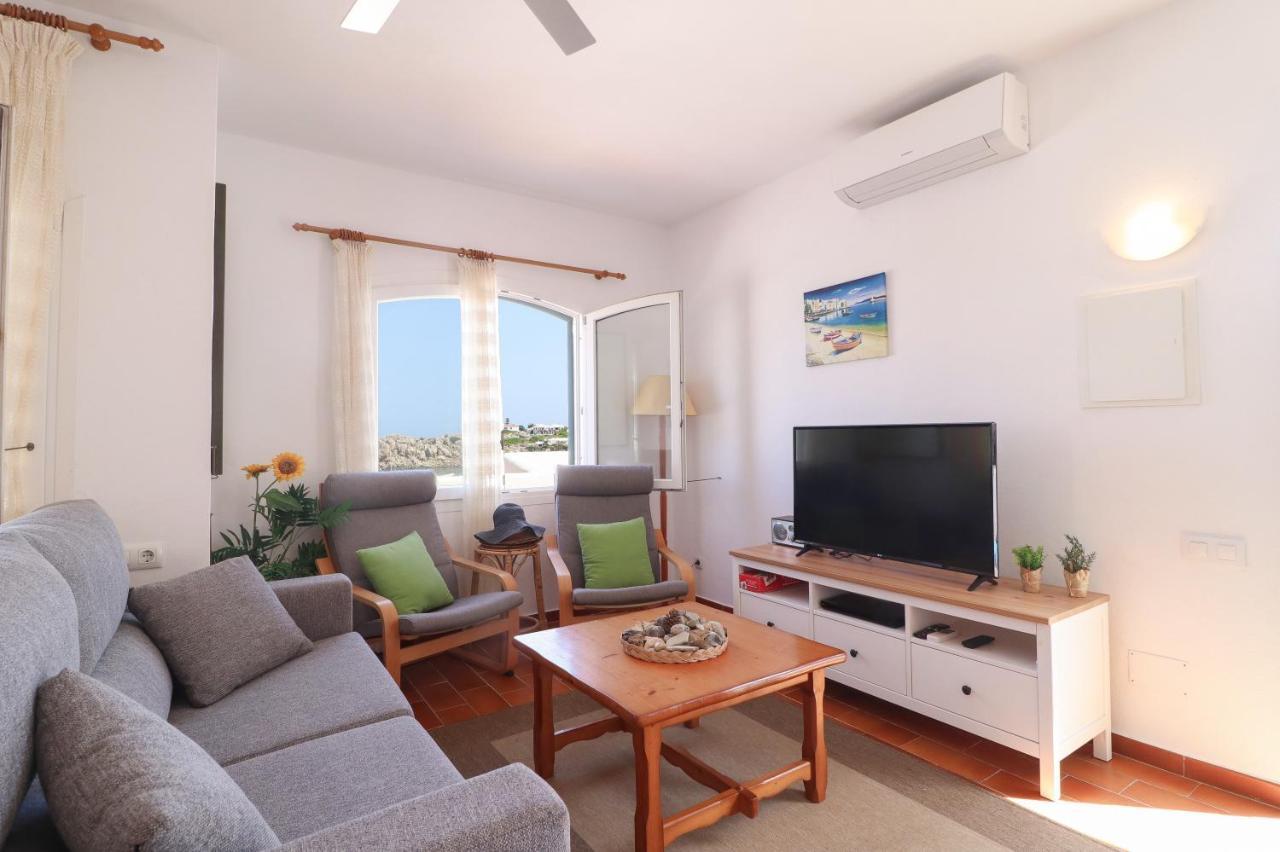 Belvedere, Family-Friendly, Nice, First-Line Apartment With Stunning Beach And Sea Views,Ac Arenal d'en Castell Exterior foto
